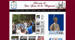 Desktop Screenshot of diocesissanjuandelamaguana.com